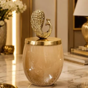 The Royal Pavonne Amber Vessel