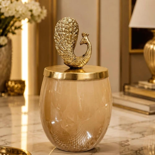 The Royal Pavonne Amber Vessel
