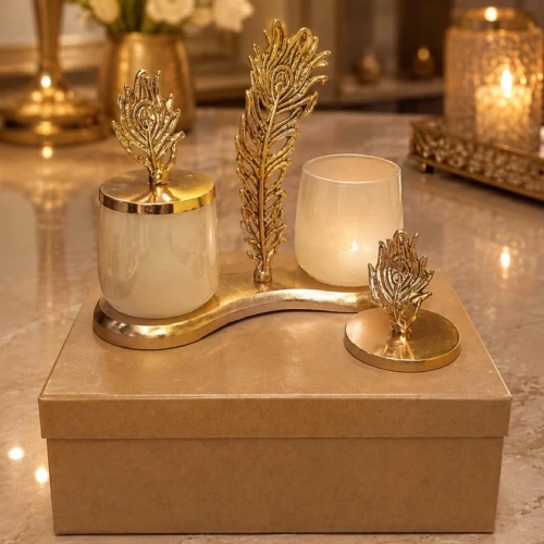 The Imperial Plume Vanity Set